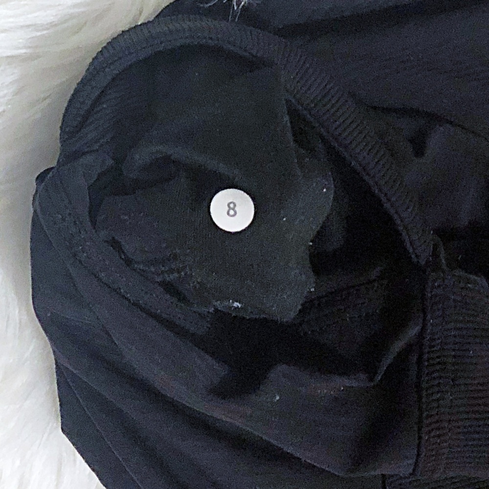 SOLD Lululemon Black Adjustable Dance Studio Pant - Picture 7 of 8